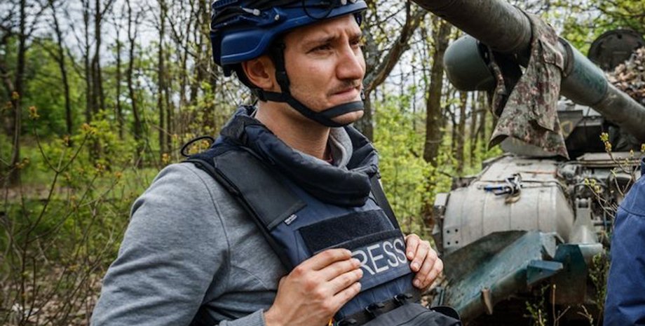 Арман Солдин, журналист AFP, репортер, война в Украине