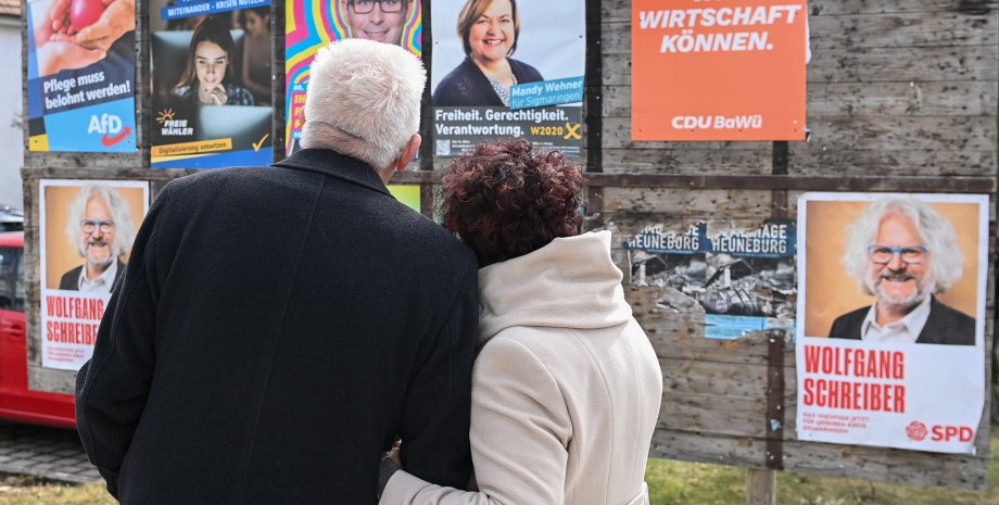 вибори в Німеччині, політична реклама