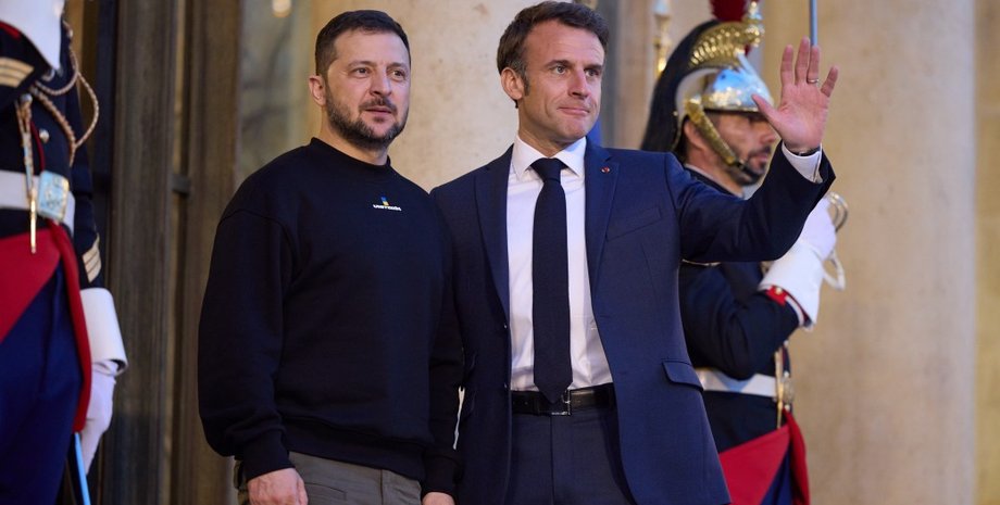 Макрон и Зеленский, Франция визит Зеленского, Париж визит Зеленского, Макрон Зеленский перемирие, Макрон Зеленский контингент, Франция военный контингент, Франция военный контингент