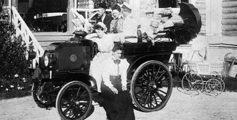 Николай фон Мекк, первое авто в Украине, первый автомобиль в Украине, Daimler Phoenix