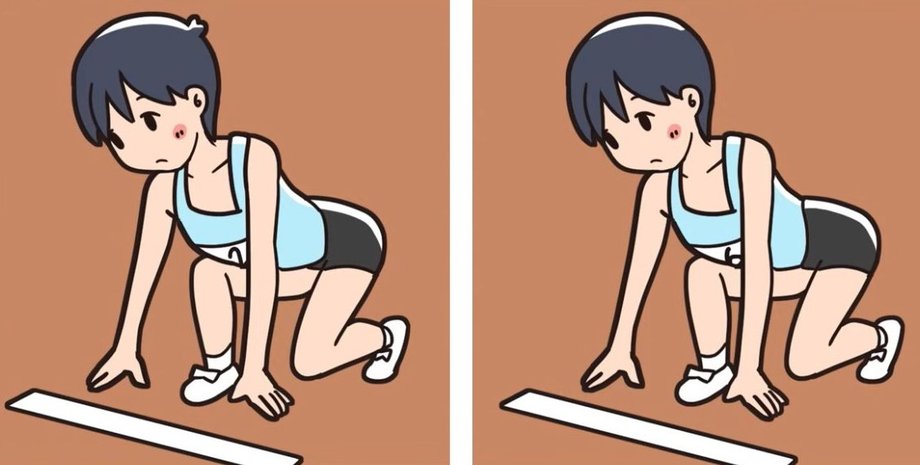 найди отличия, тест найди отличия