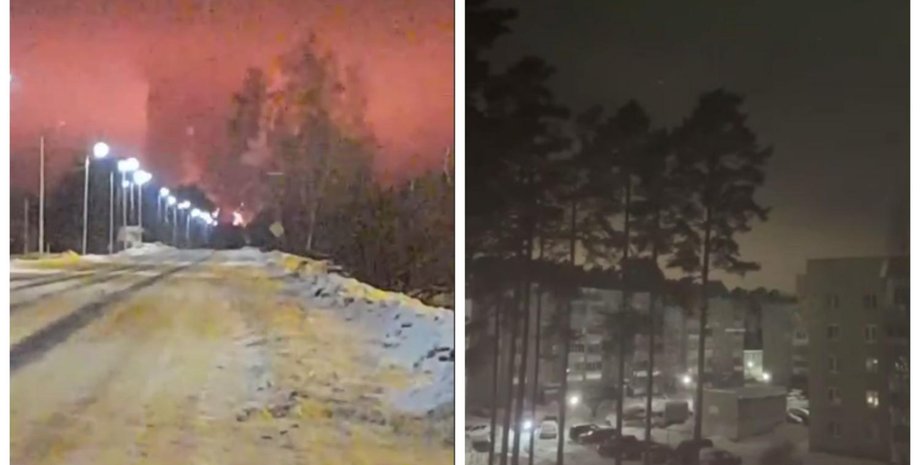 Россию атакуют дроны взрывы дроны Россия