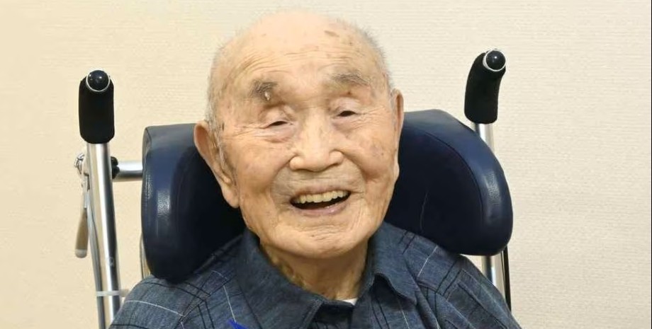 Гісабуро Сонобе, Японія, найстаріший чоловік