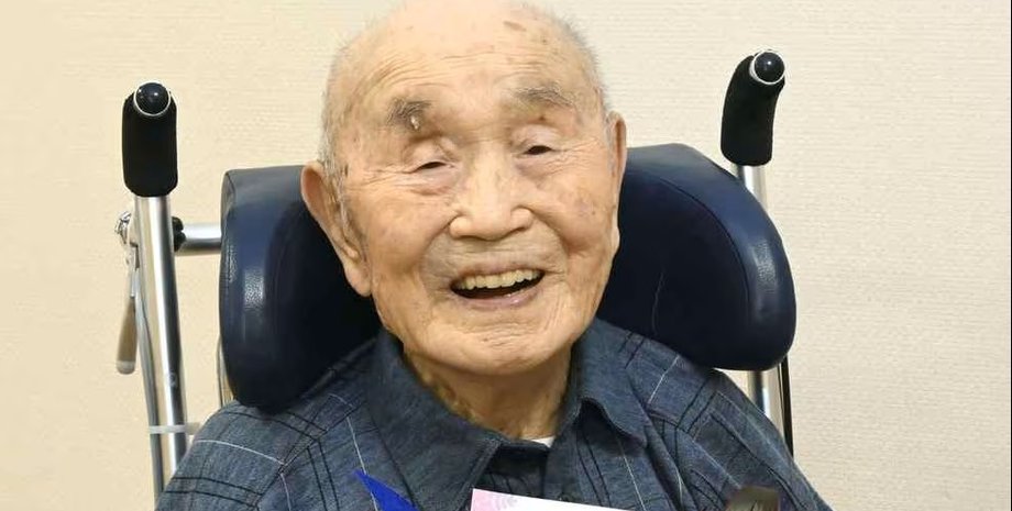 Гісабуро Сонобе, Японія, найстаріший чоловік