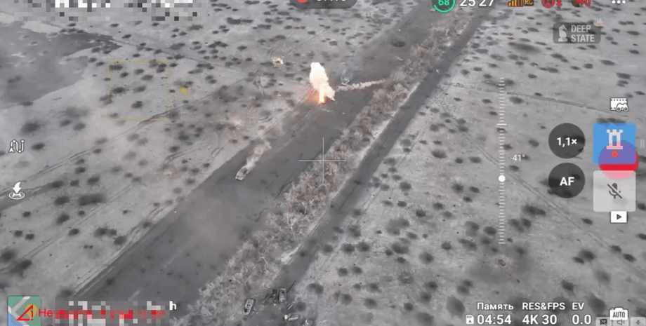 Техніка РФ, знищення, військова техніка, вибух, вогонь