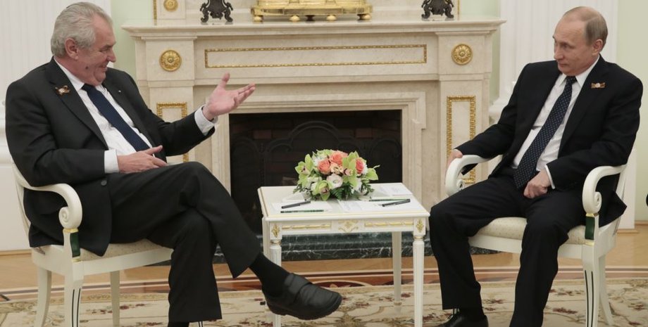 Земан и Путин / Фото: ТАСС