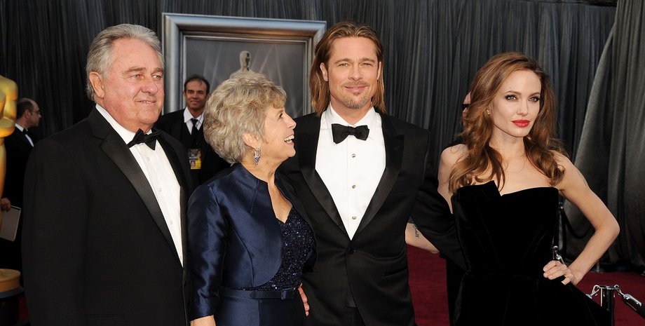 Брэд Питт с родителями, Джейн Этта, Уильям Питт