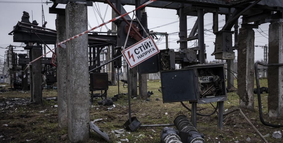 удари по енергооб'єктах, підстанція, електростанція, світло в Україні, ракетні удари по Україні