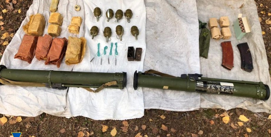 найден схрон во время учений