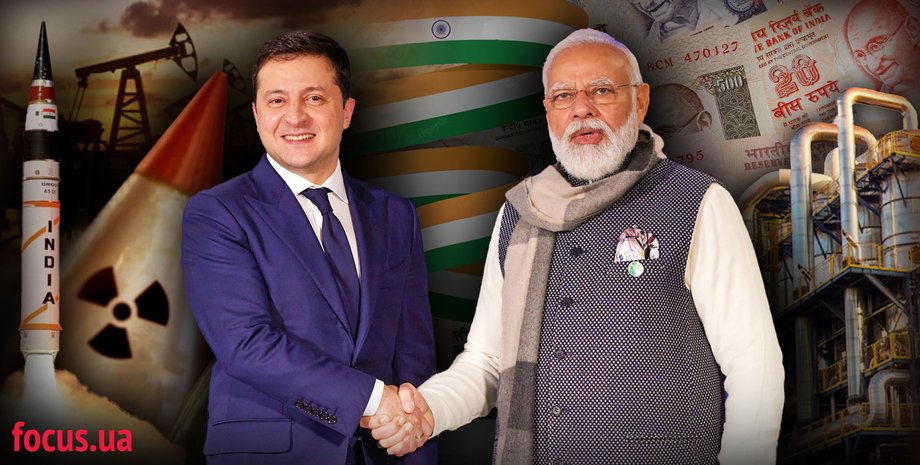 Володимир Зеленський, Нарендра Моді