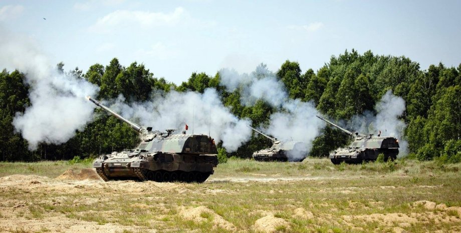 САУ Panzerhaubitze 2000, гаубиця Panzerhaubitze 2000, установка Panzerhaubitze 2000, Panzerhaubitze 2000, PzH 2000, САУ PzH 2000