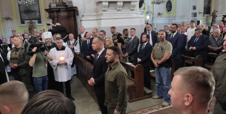 зеленский и дуда в луцке