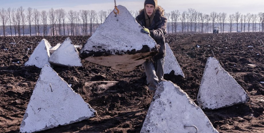 какие линии обороны строятся, траншеи, минные поля, зубы дракона, фортификации, Харьковская область