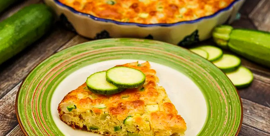 кабачковый киш, пирог с кабачками, рецепт