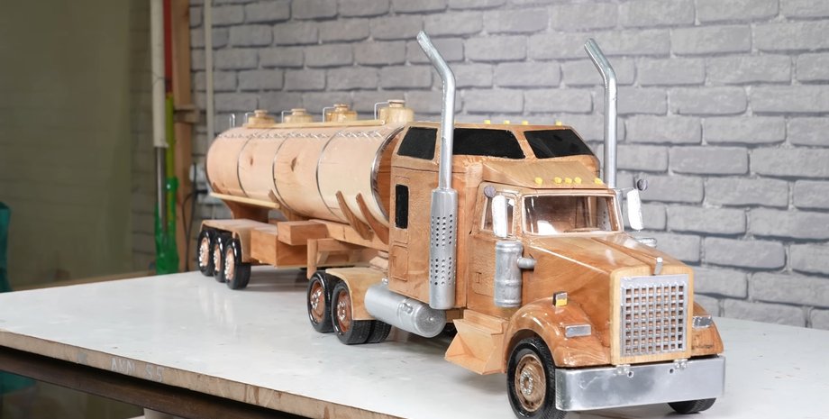 Kenworth, Kenworth W900LX, Видео, Фото, Авто, Автомобили, Грузовики, Тягач, Мастер, Умелец, Детали, Масштабная модель