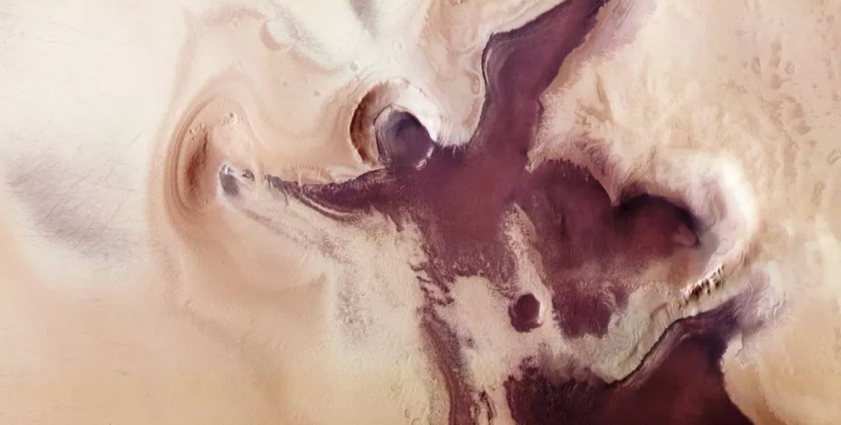 ангел, Марс, Южный полюс