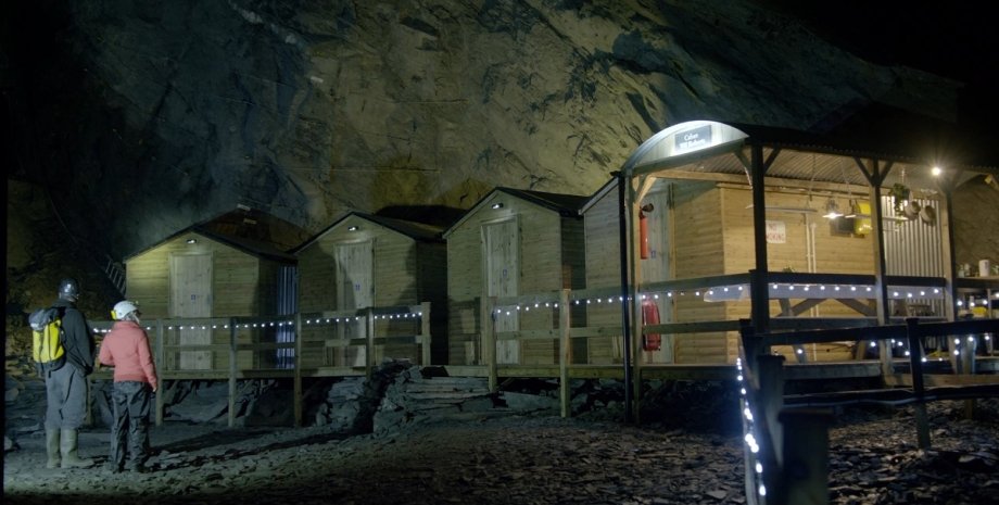 Deep Sleep, отель в шахте, самый глубокий отель в мире, отель в уэльсе