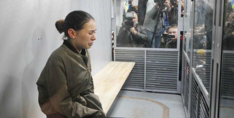 Зайцева в суде / Фото: УНИАН