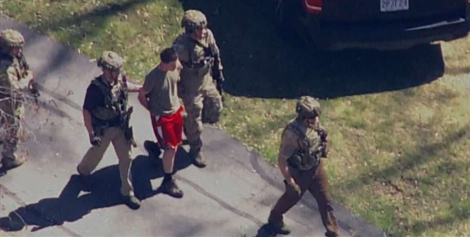 Арешт Джека Тейшейри Арешт, Джек Тейшейра, США, слив секретних документів Пентагону, витік секретних даних розвідки США