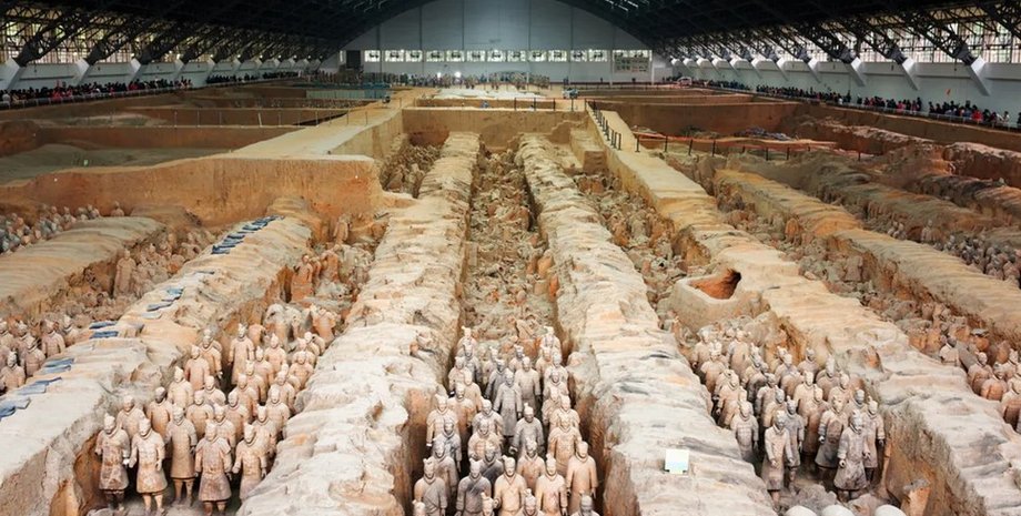терракотовая армия, китай, вандал