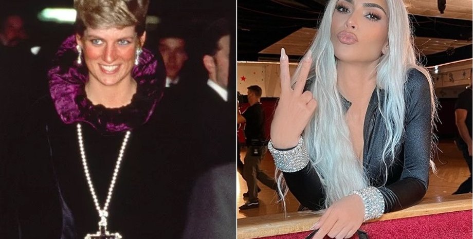 ким кардаш'ян, принцеса діана, хрест аттала, культова прикраса, прикраса принцеси діана, Sotheby's