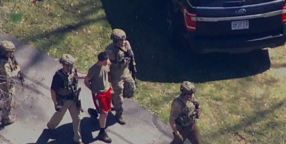 Арест, Джек Тейшейра, США, слив секретных документов Пентагона, утечка секретных данных разведки США