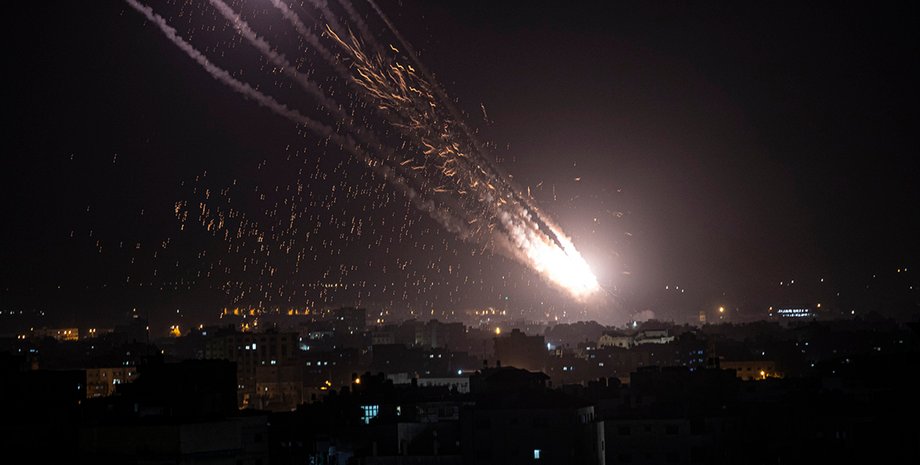 ракеты, обстрел, ракетный удар