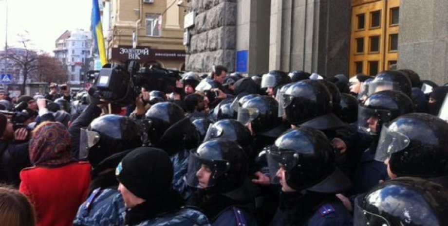 На митинге в Харькове сегодня / Фото: Twitter @itsector