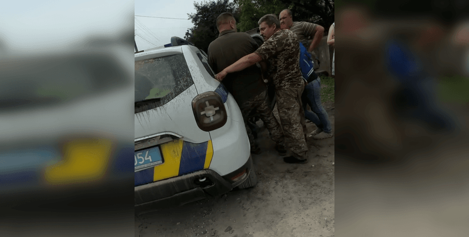 Інцидент із ТЦК стався в селі Шатава Хмельницької області