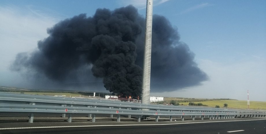 ФДКУ "Комбінат "Атлас" горить, нпз, нпз в ростовской области, нпз в россии горит