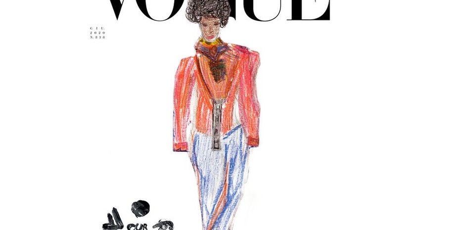 Рисунок Джоржио, 10 лет, Парма/Фото: Vogue