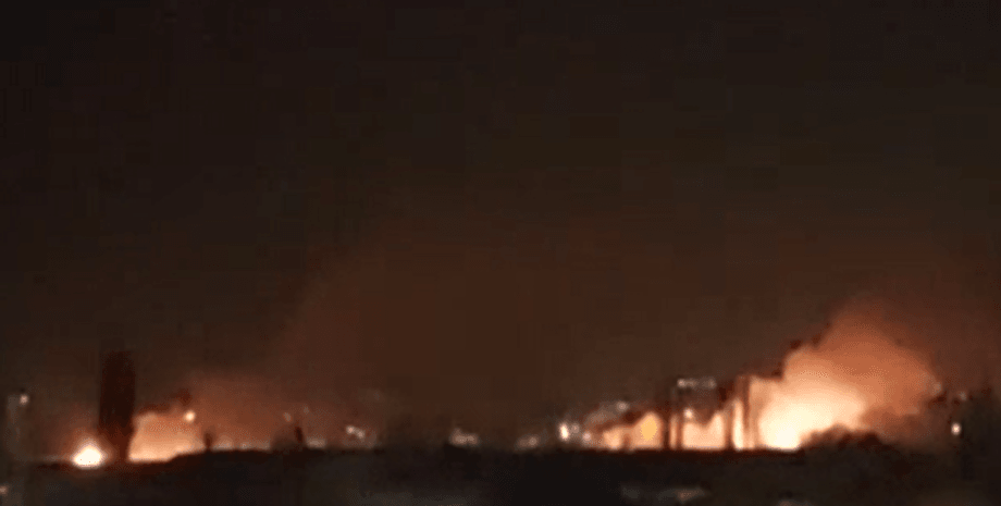 Иран, пожар, удар, Корпус стражей исламской революции, Израиль