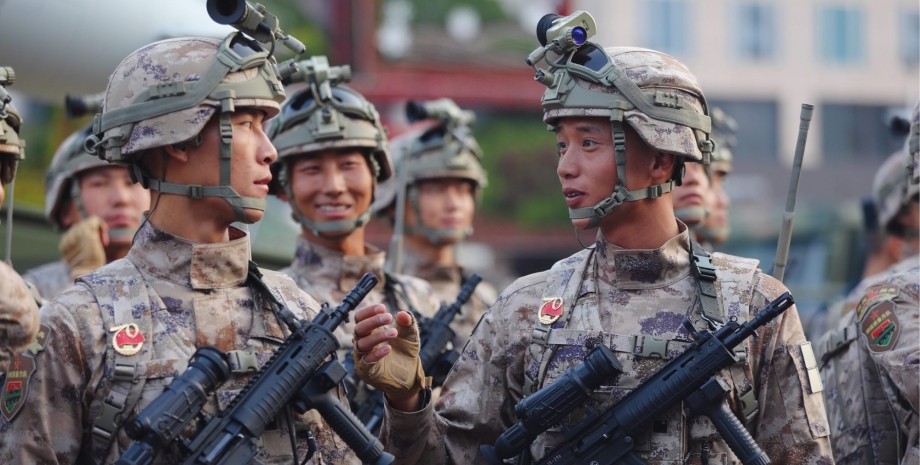 солдаты китая, армия кнр, китайская армия, китайские солдаты, парад в пекине