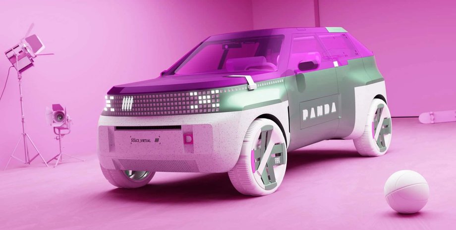 Fiat City Car, Fiat Panda, электромобиль Fiat
