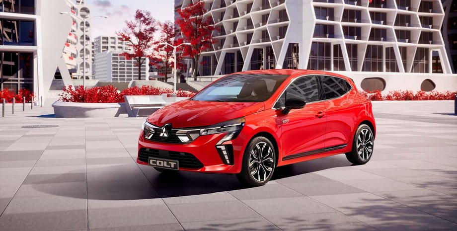 Mitsubishi Colt 2024, Mitsubishi Colt, новый Mitsubishi Colt, Renault Clio