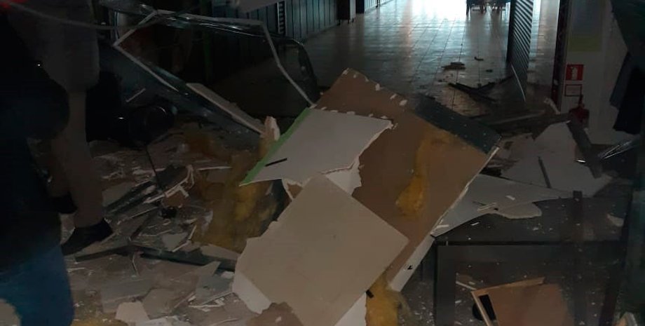 черновцы, торговый центр, взрыв, полиция, газ, бойлер