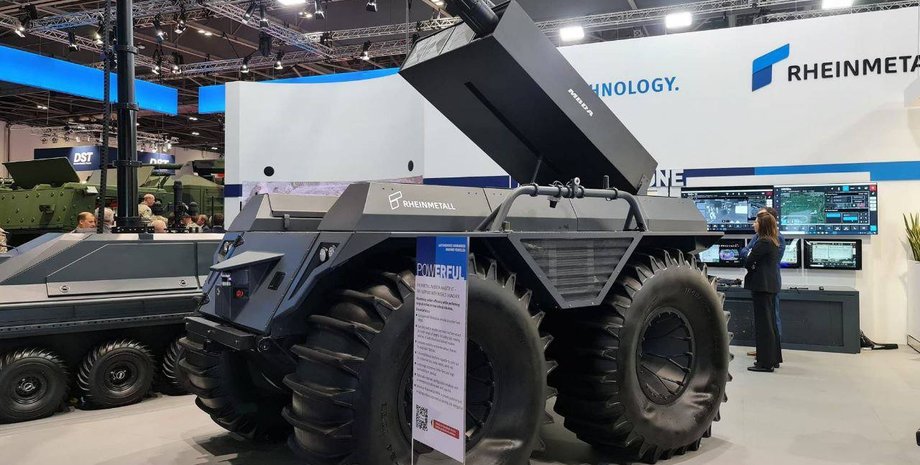 вездеход с ракетной установкой