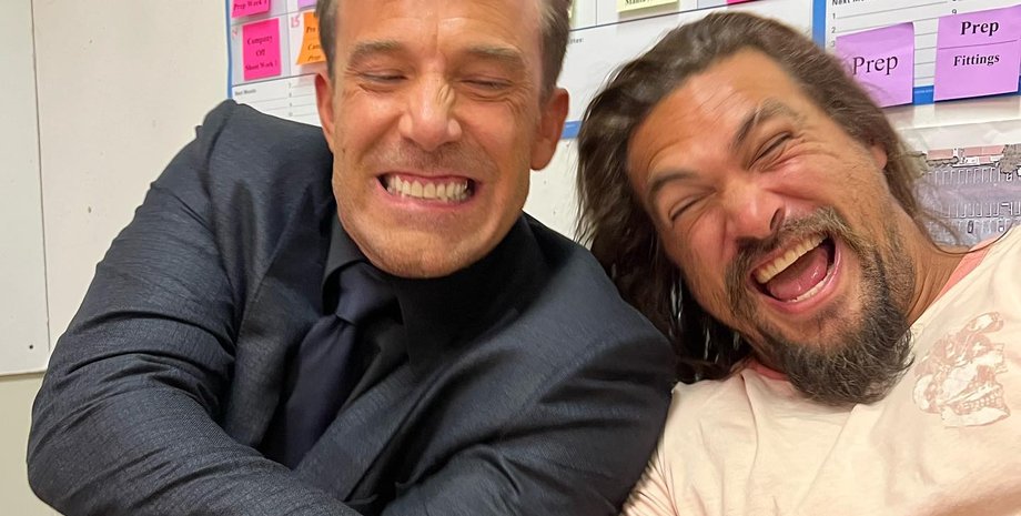 Бен Аффлек и Джейсон Момоа