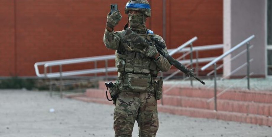 Боєць ЗСУ в Курській області