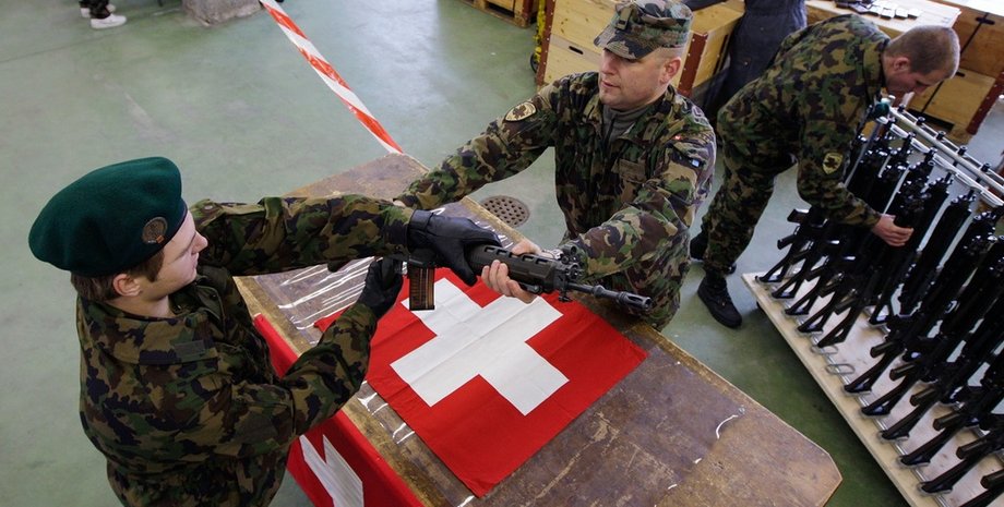 армия, оружие, швейцария