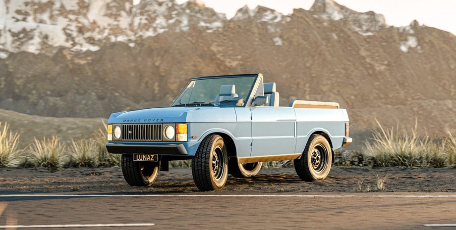 Range Rover, электромобиль Range Rover, электрокар Range Rover, Электрокар Рейндж Ровер