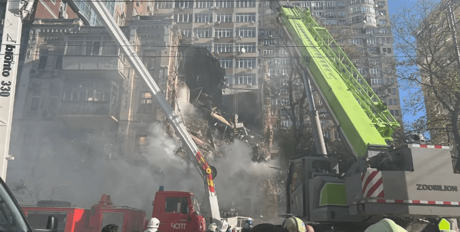 київ атака дронами, руйнування в києві, київ іранські дрони, дрони shahed