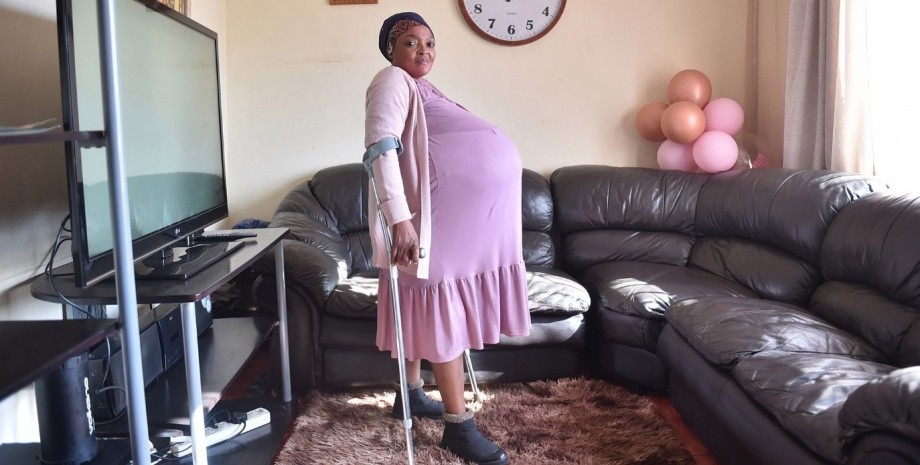 Госиаме Тамара Ситхоле, ЮАР, роды, беременность,