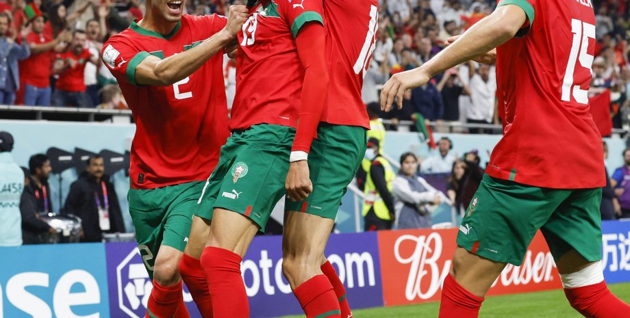 чм 2022, чм катар, сборная марокко, криштиану роналду, победа над португалией