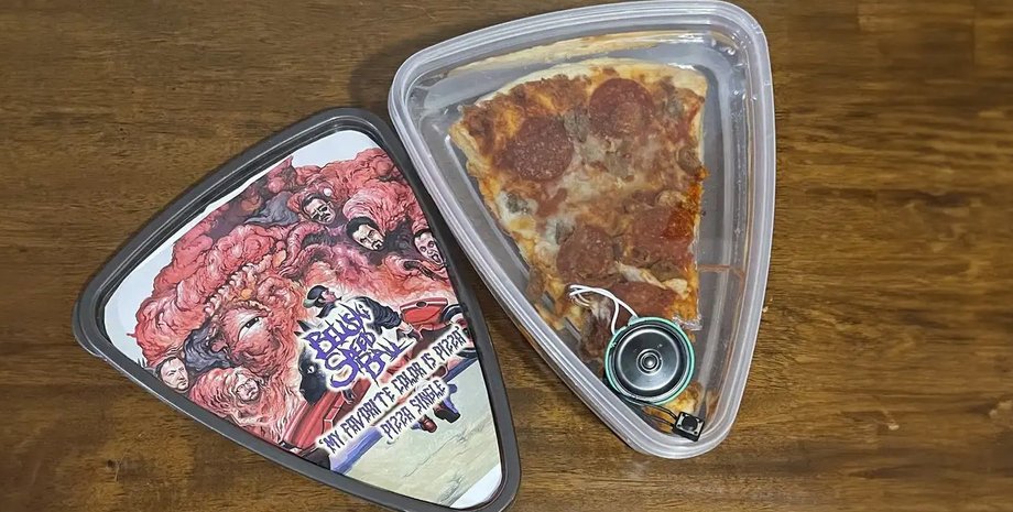 пицца, музыка на пицце