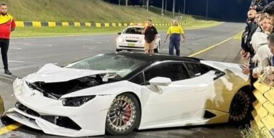 разбитый суперкар ламборгини, разбитый суперкар, Lamborghini Huracan, суперкар Lamborghini, Тюнинг Lamborghini Huracan