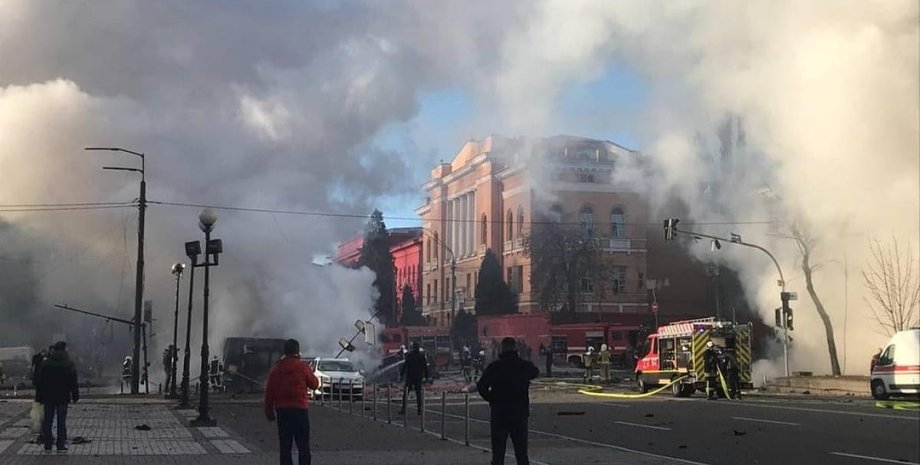 обстріл києва, дрони, дрони-камікадзе, Shahed-136, система ппо