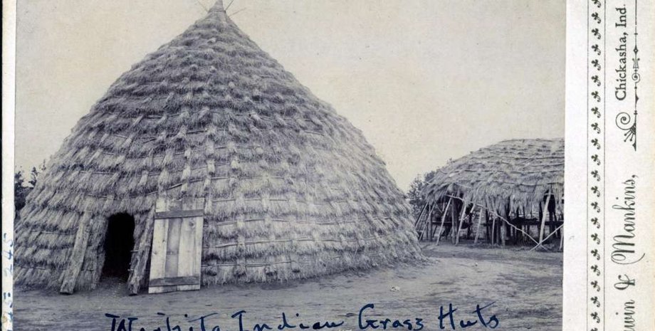 Соломенная хижина индейцев вичита. Irwin&Mankins