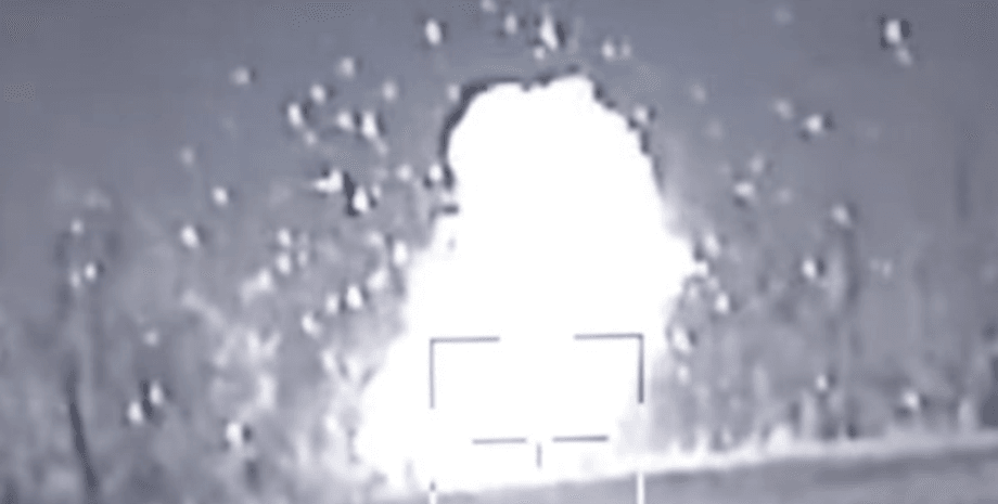 уничтожение российской БМП