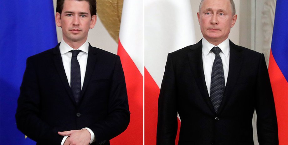 Себастьян Курц, Владимир Путин, Джо Байден, Вена, Донбасс